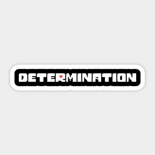 Undertale - Determination Sticker